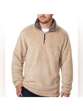 1/4 zip fleece pullover